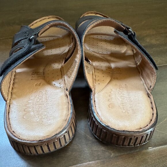 Spring Step - Olly Sandal - Black - Women's 39 - Picture 4 of 7